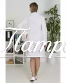 Халат медицинский женский «Модельный+» ткань ТИСИ Модель 10